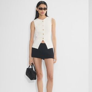 Wilfred White Sleeveless Top